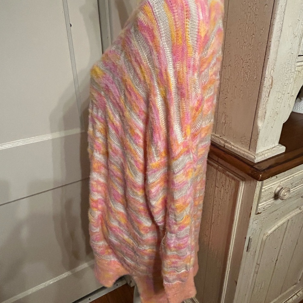 Free People Intimately Multicolor V-Neck Sweater - Picture 4 of 13